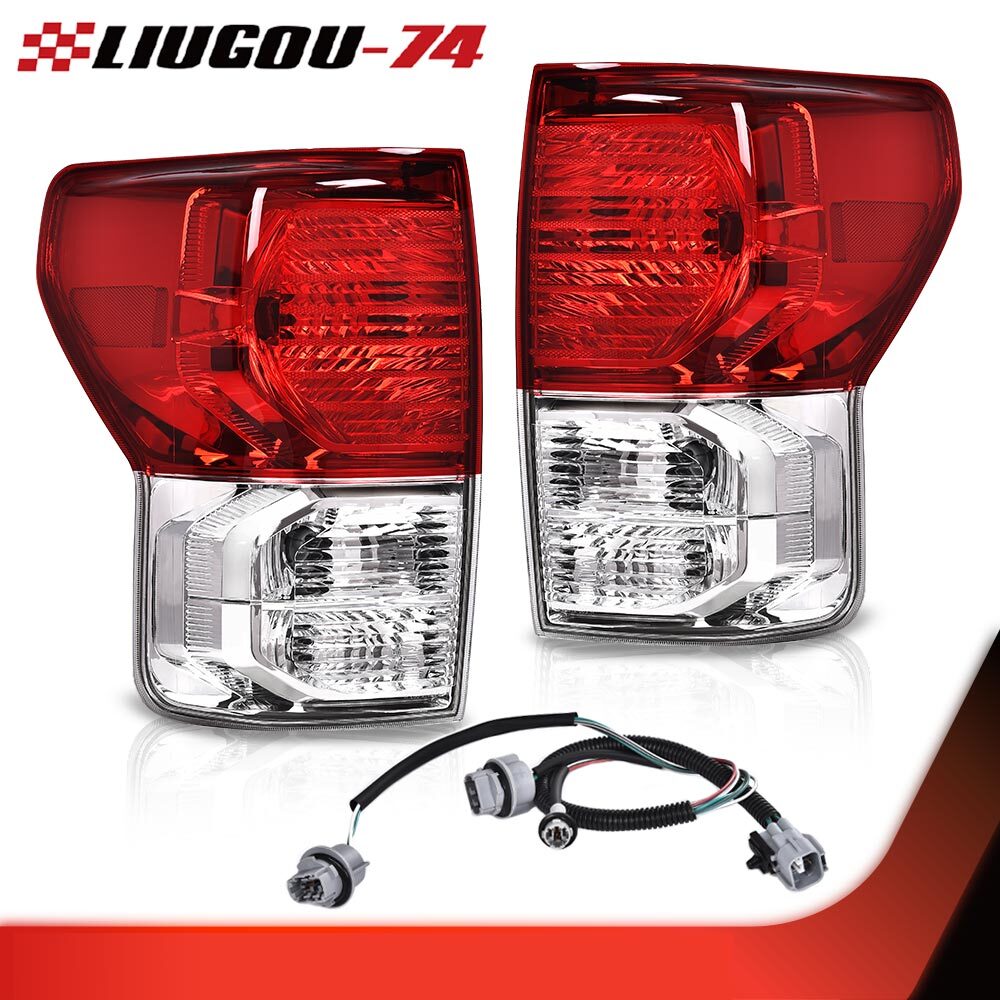 Pair Fits for Tandra 2007 - 2013 Tail Light Tail Light with Bulb LH and Right Hand Set - v
