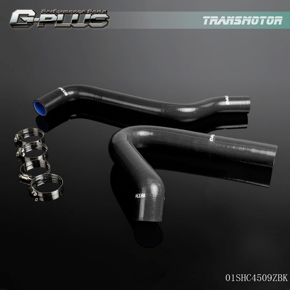 Fits 67-72 for C/K C10 Pickup Black Silicone Coolant Radiator Hose - v