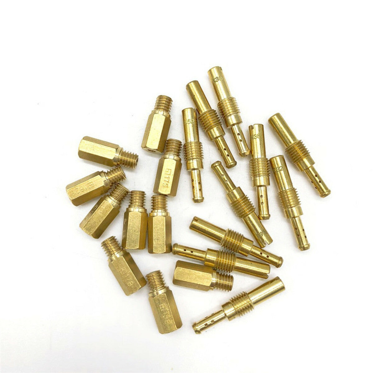 Motorcycle Main Jets w/Slow Pilot Jets Kit For PWK PE Keihin OKO CVK Carburetor Q