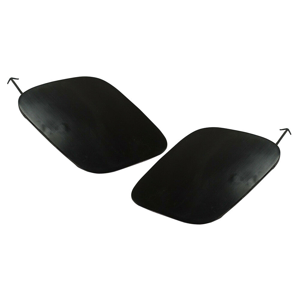 Primed Bumper Tow Hook Eye Covers for 19-21 for Toyota Prius 2pcs Front Left  Right Q