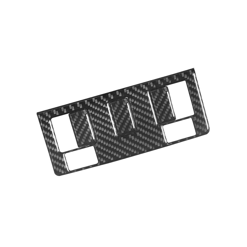 4Pcs Front Door Trim Strip Panel Carbon Fiber Interior for Chrysler 300 2015-017 v