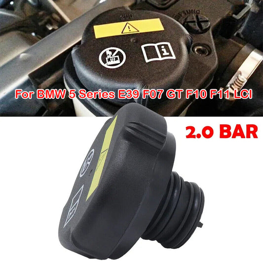 Radiator Expansion Tank Cap 17110152374 for BMW 5 Series E39 F07 GT F10 F11 LCI