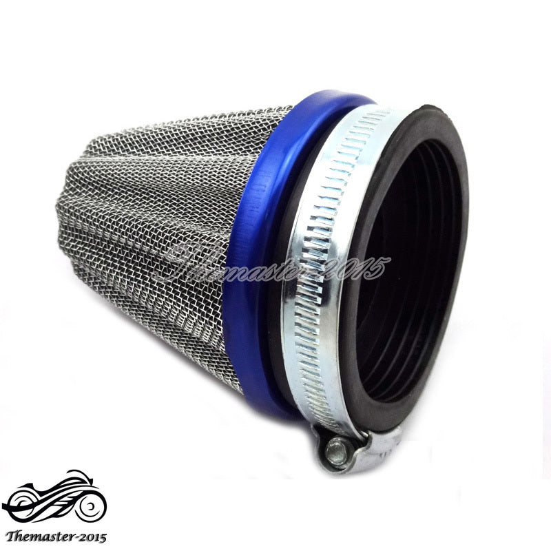 58mm Racing Air Filter Fit Trail Motor Dirt Pit Bike Motorcycle Motocross Q