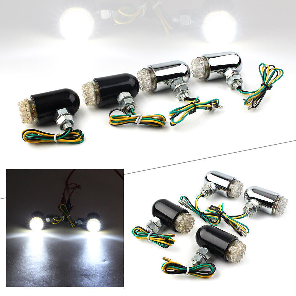 Universal Motorcycle Brake Running Turn Signal Tail Light for Cruiser Custom