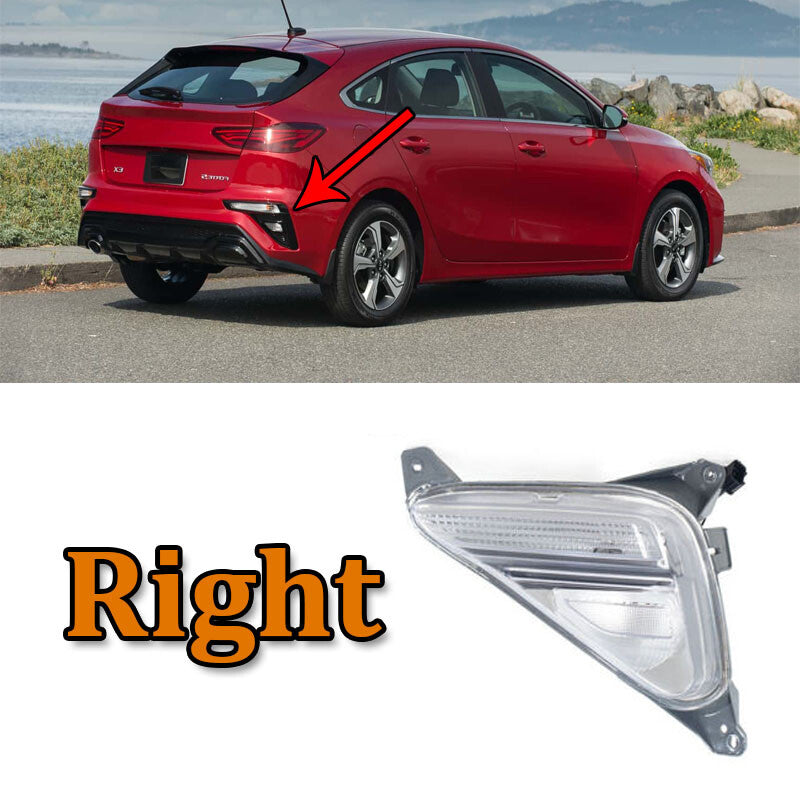 for Kia Forte 2019 2020 Right Rear bumper tail lamp turn signal light