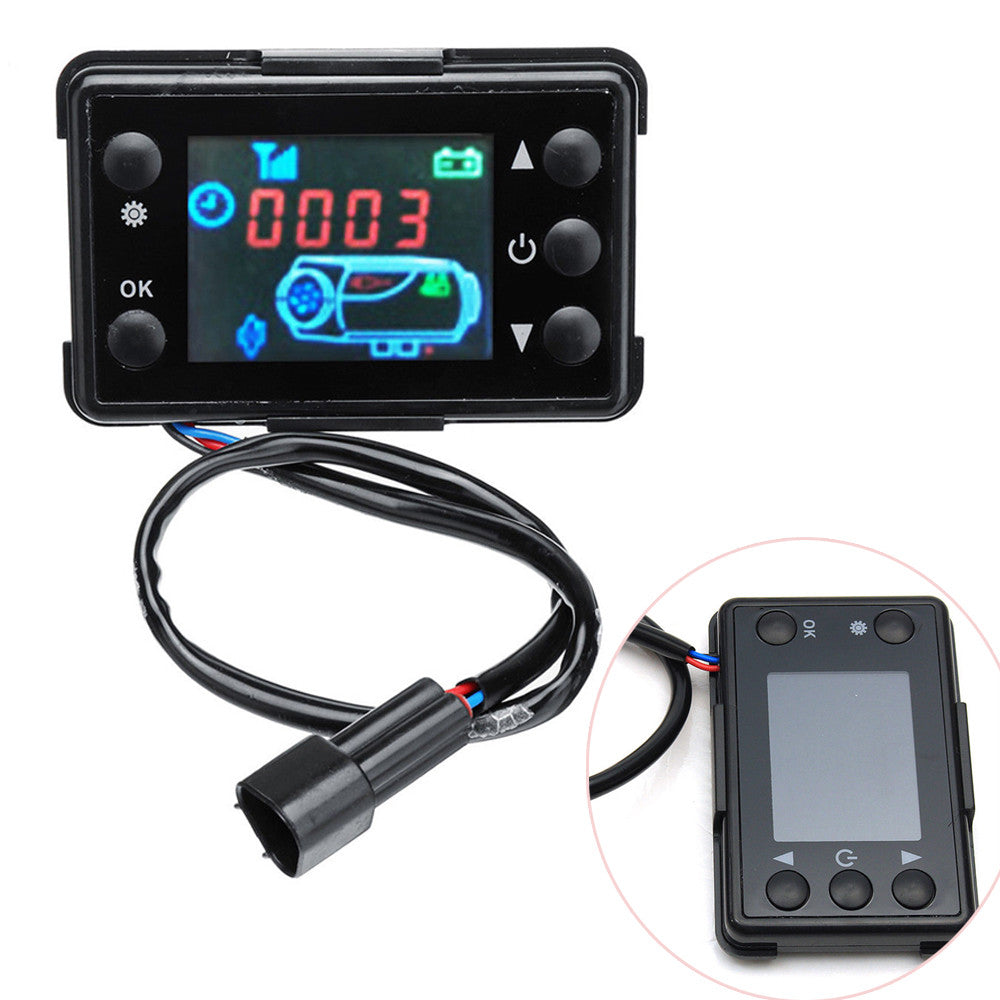 5KW Automotive Air/Diesel Heater 12V/24V LCD Display Controller Switch n