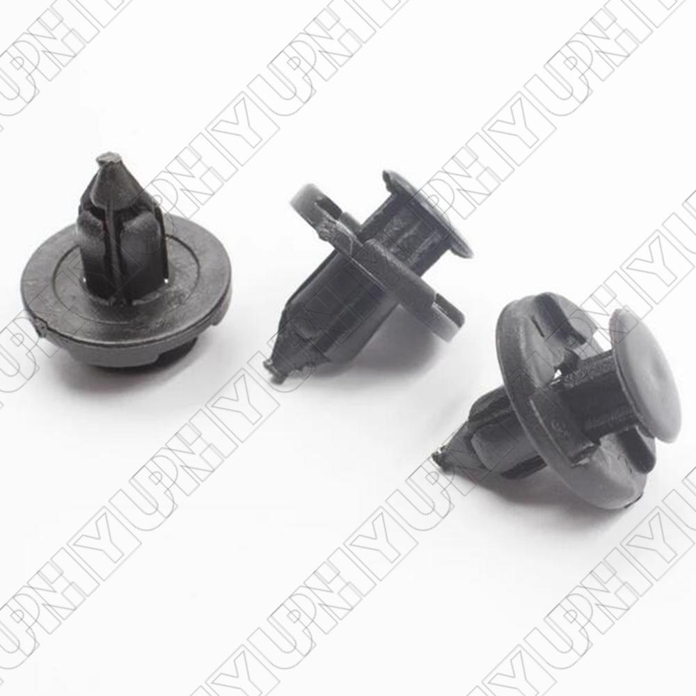 10Pcs Hole Fender Plastic Retaining Clips 01553-09321 for Nissan for Altima Frontier