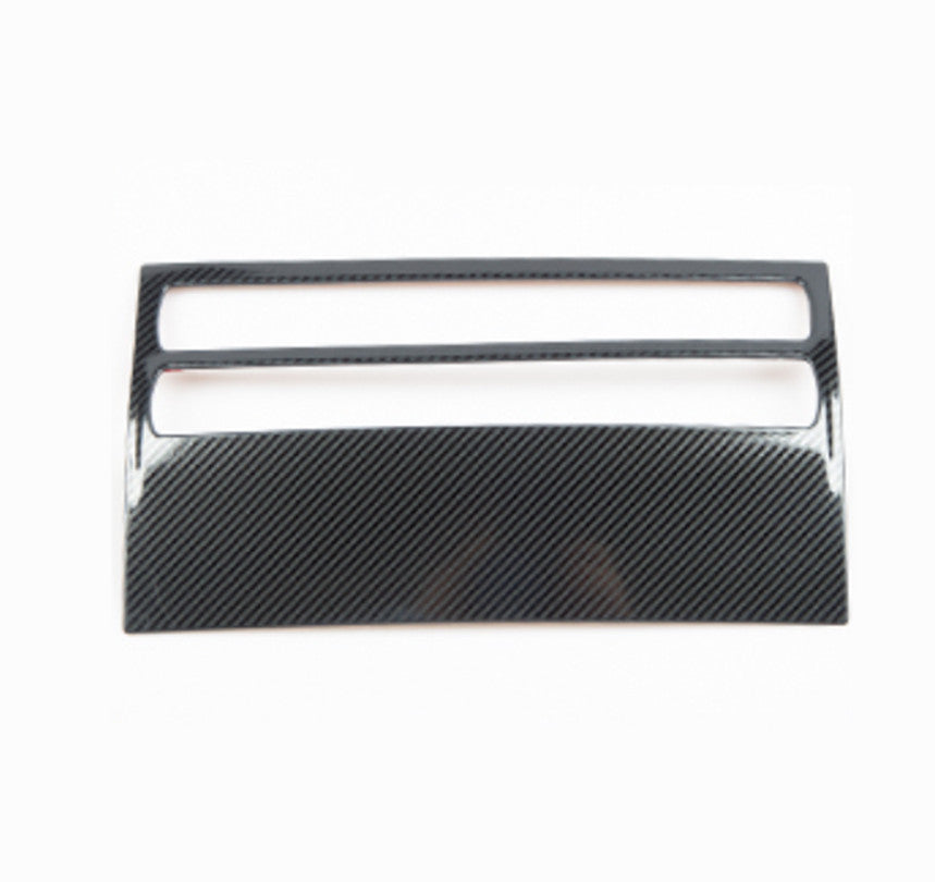 Carbon Fiber Air Condition Panel Frame Cover Trim for Toyota Prado FJ120 03-2009