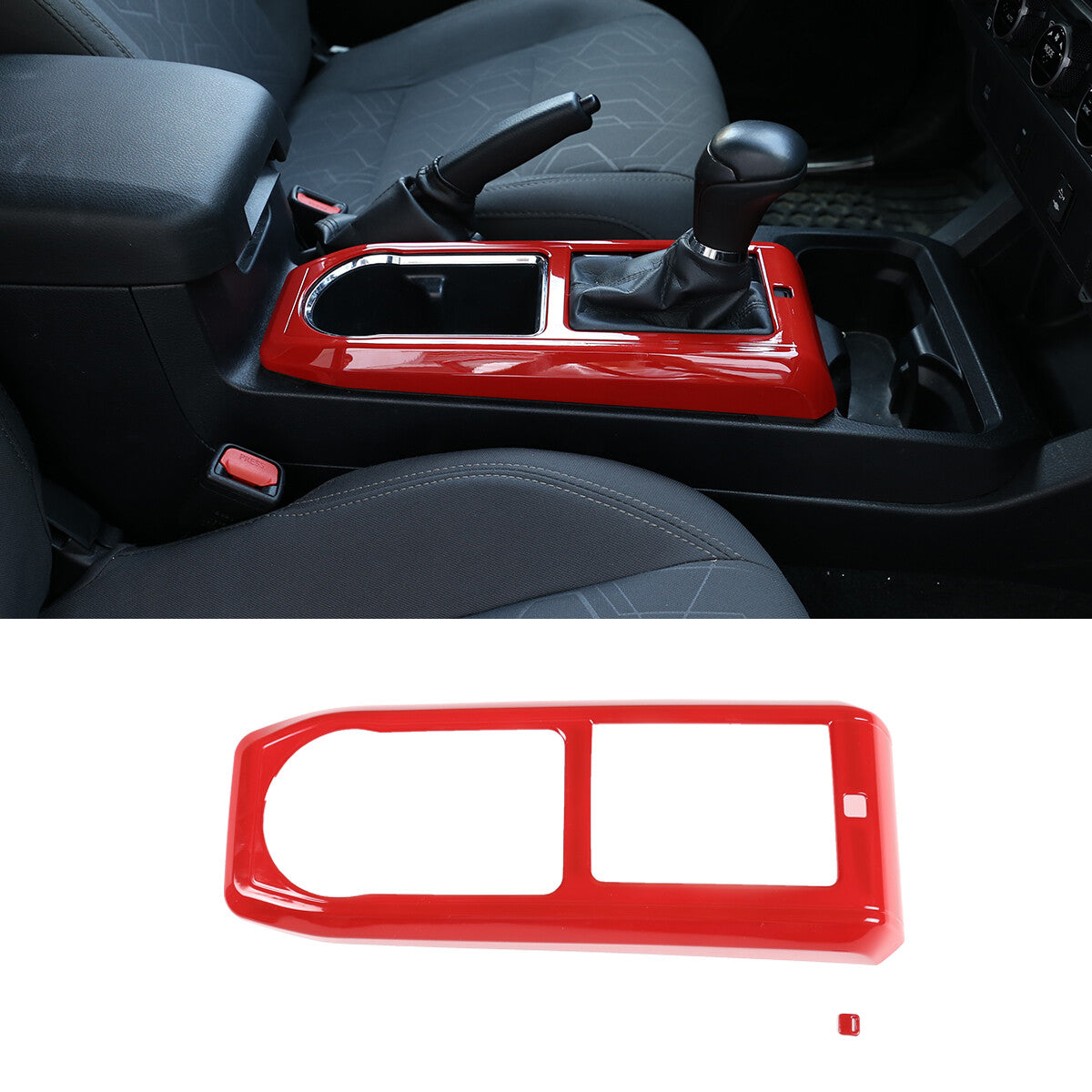ABS carbon fiber exterior door handle frame decorative cover suitable for Corvette C5 1998-2004- v