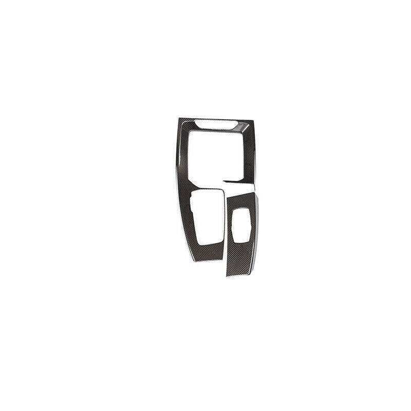 Carbon Fiber Middle Console Gear Shift Panel Trim for BMW X3 G01 X4 G02 2018-21