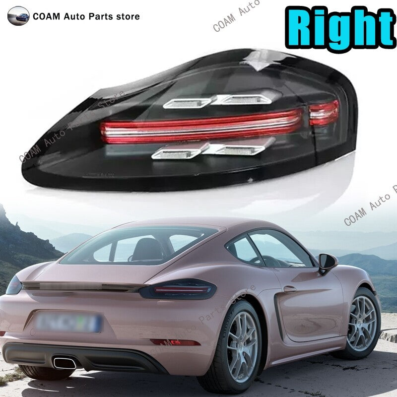 Right rear taillight assembly for Porsche 718 2016 - 2022 - taillight and brake light.
