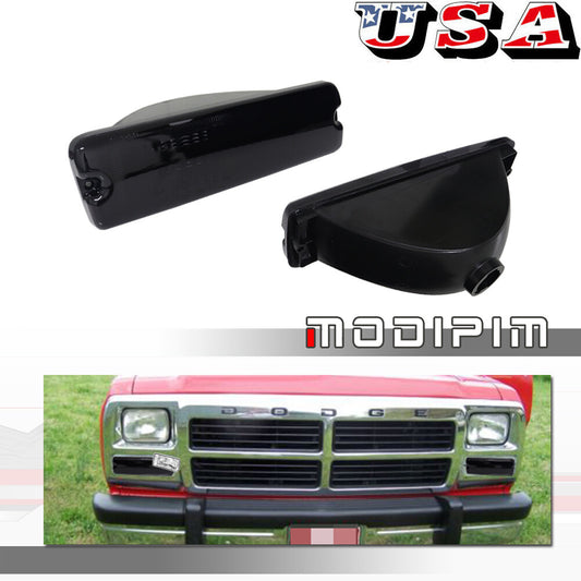 Suitable for 91-93 for Dodge D150 D250 D350/1991 Ramcharger grille headlights and door signal lights- v