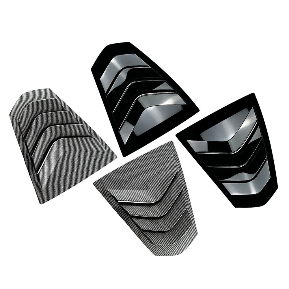 Rear Window Louver Shutter Cover Trim for BMW 3-Series G20 2019-2023