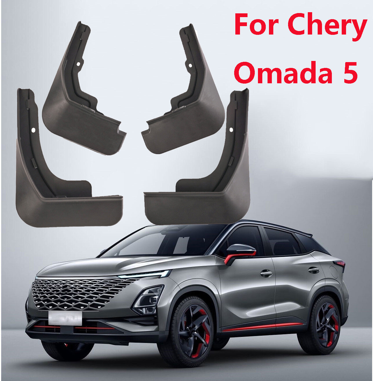 Mudguards for Chery Omoda 5 Splash Guards Mudflaps Mud Flaps Fenders 2023 2024 Q