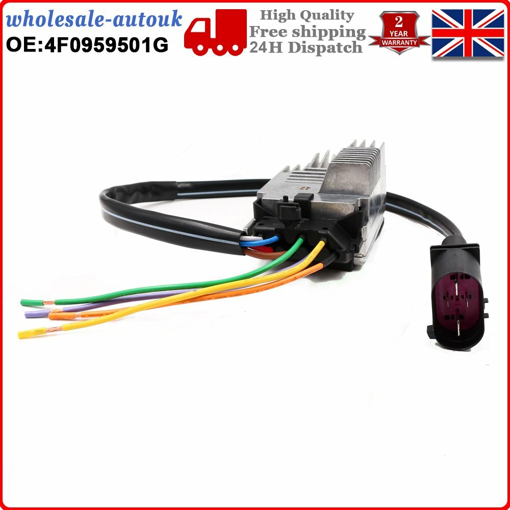 for AUDI for A6 (C6) 2004-2011 RADIATOR COOLING FAN CONTROL UNIT MODULE 4F0959501G Q