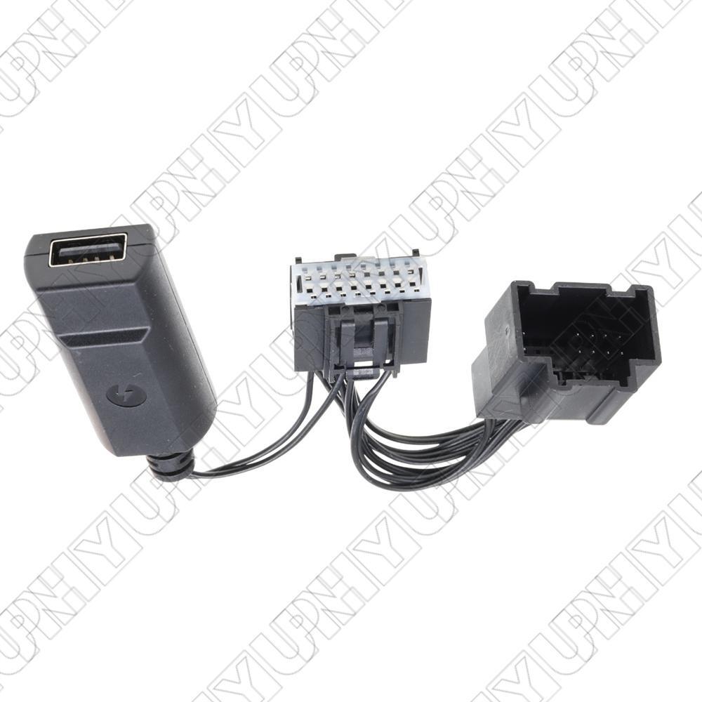 1 x 16-pin to USB Dash Cam Power Adapter for Ford Bronco Explorer F150 for Mustang