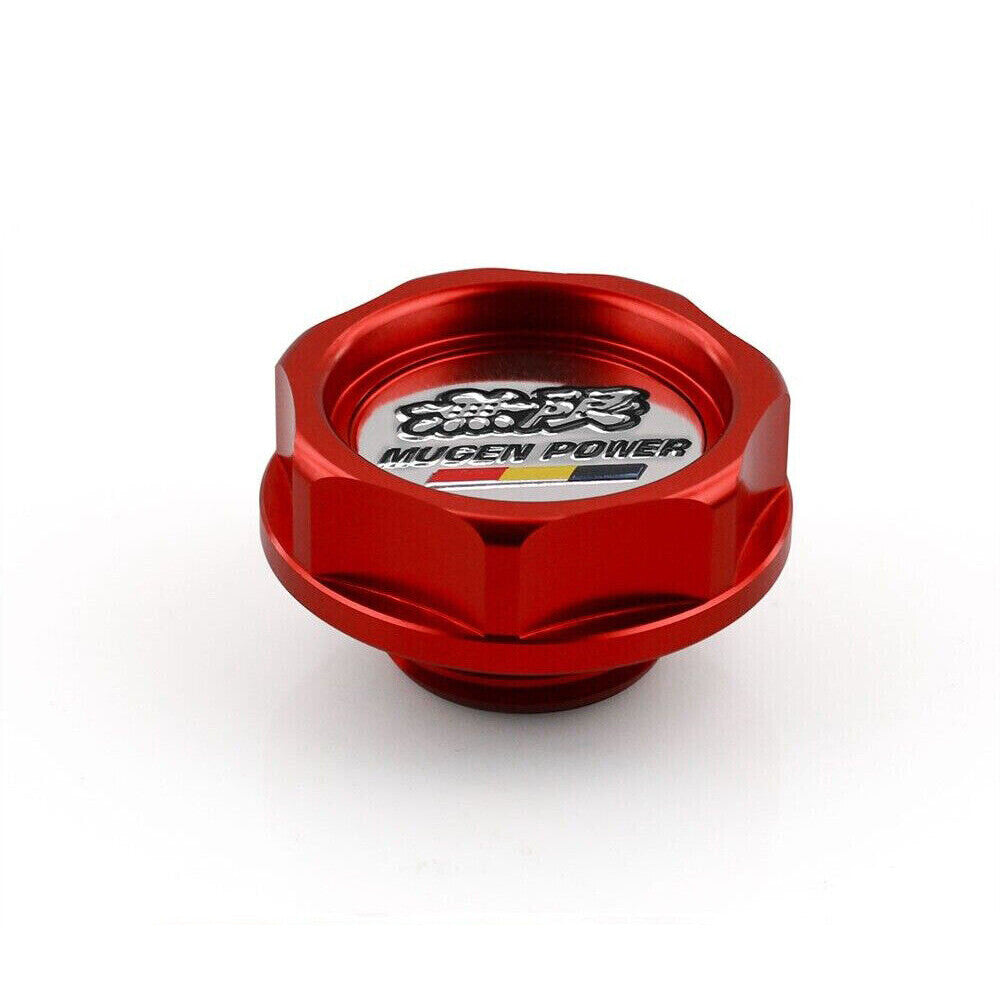 Red Oil Filler Cap+ Radiator Cap+ Oil Dipstick for Honda for Acura K24 K Series