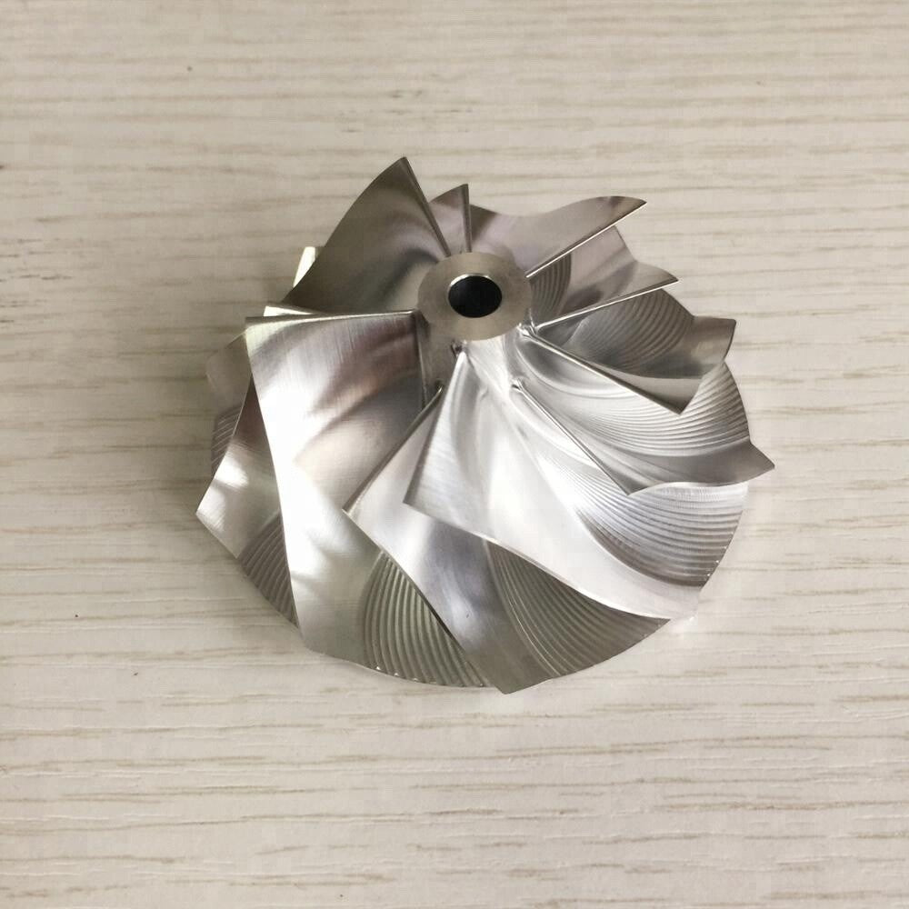 CT26 50.00/68.00 mm 5+5 blade high-performance turbine blank compressor wheel