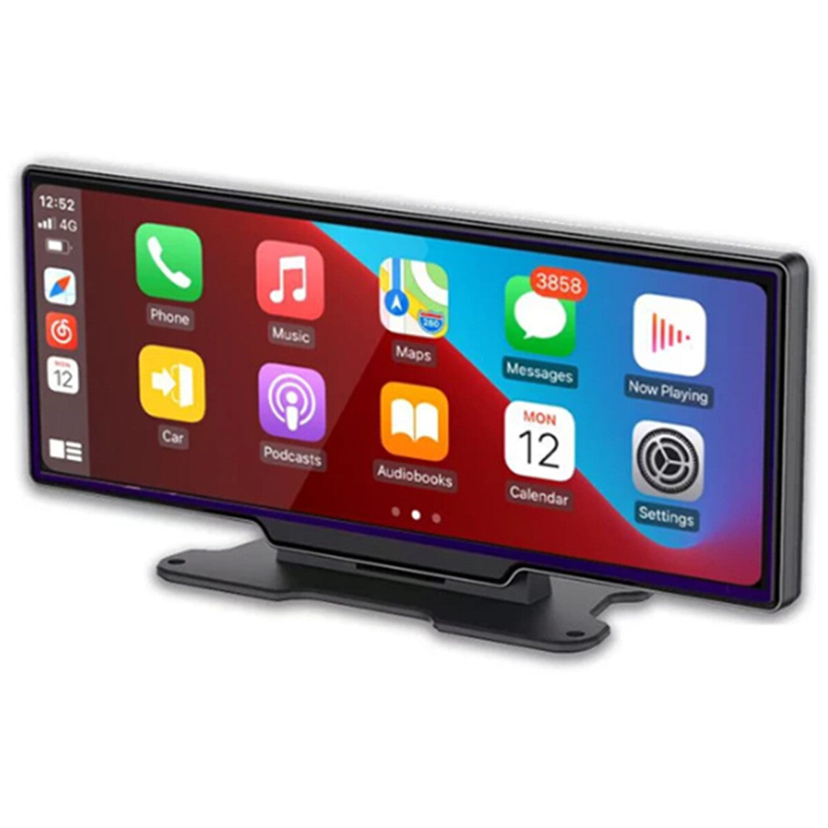 2.5D10.26in Car Dash Cam Auto Bluetooth DVR Video Recorder Dashboard APP Control