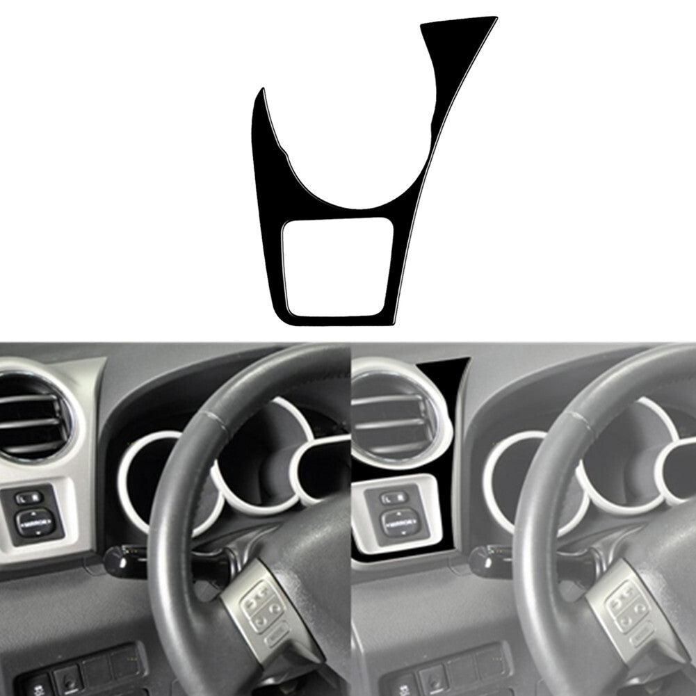 3Pcs Carbon Fiber Interior Door Storage Cover Trim For CLA GLA v