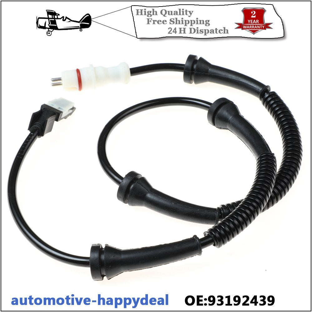 for VAUXHALL VIVARO for RENAULT TRAFIC 01-04 93192439 FRONT ABS WHELL SPEED SENSOR