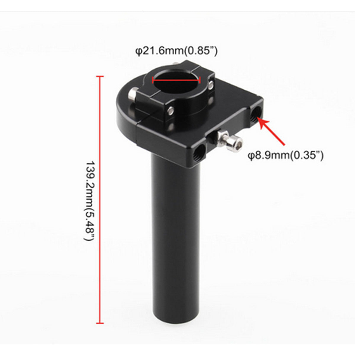 22mm Motorcycle Accelerator Throttle Twist Handle Bar Lever Control Grip Rotary Q