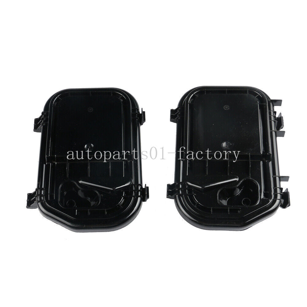 1Set Left+Right Headlight Cover Protective Cap for Audi A6 S6 RS6 C6 2005-2011