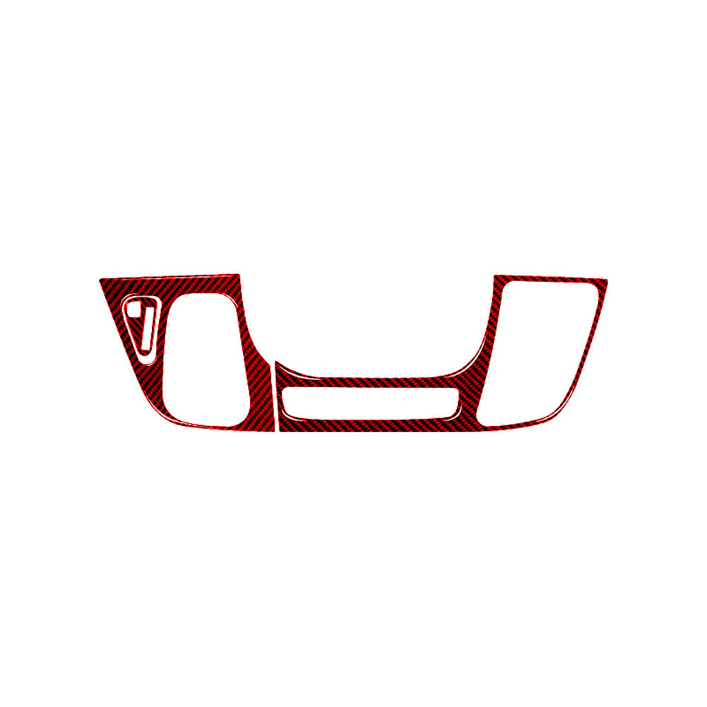 for Audi A4 B9 2017-2019 Carbon Fiber Inner Door Decorative Cover Trim Sticker v