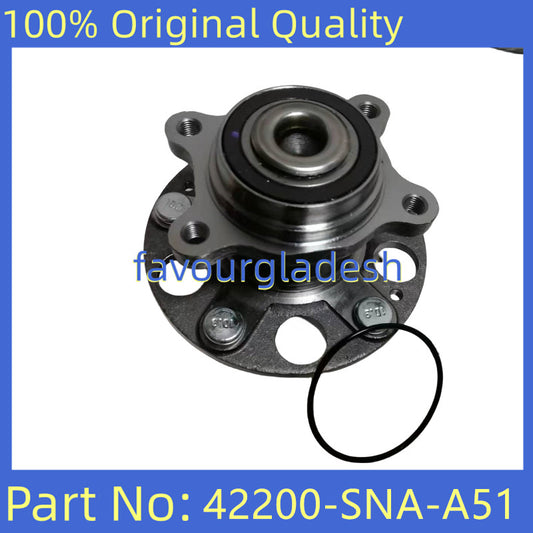 Rear Wheel Bearing /w Hub Assembly for Honda for Civic CSX for Acura 06-11 42200-SNA-A51