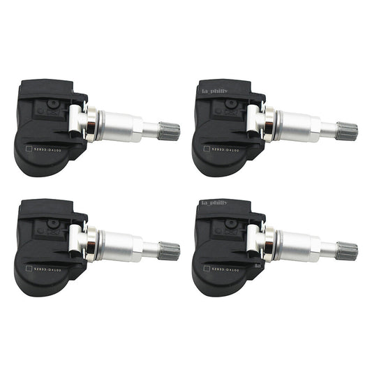 4Pcs Tire Pressure Monitoring System TPMS Sensor for Kia for Hyundai 52933-F2000 Q