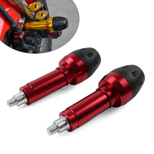 Red 8MM 10MM Universal Motorcycle Exhaust Frame Slider Crash Falling Protector