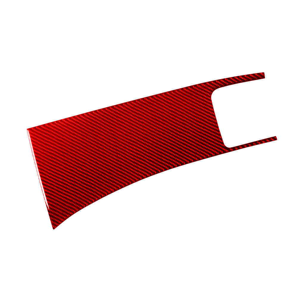 Red Carbon FiberLeft & Right Vents+Navigation Trim for Chevy Impala 2014-2020 v