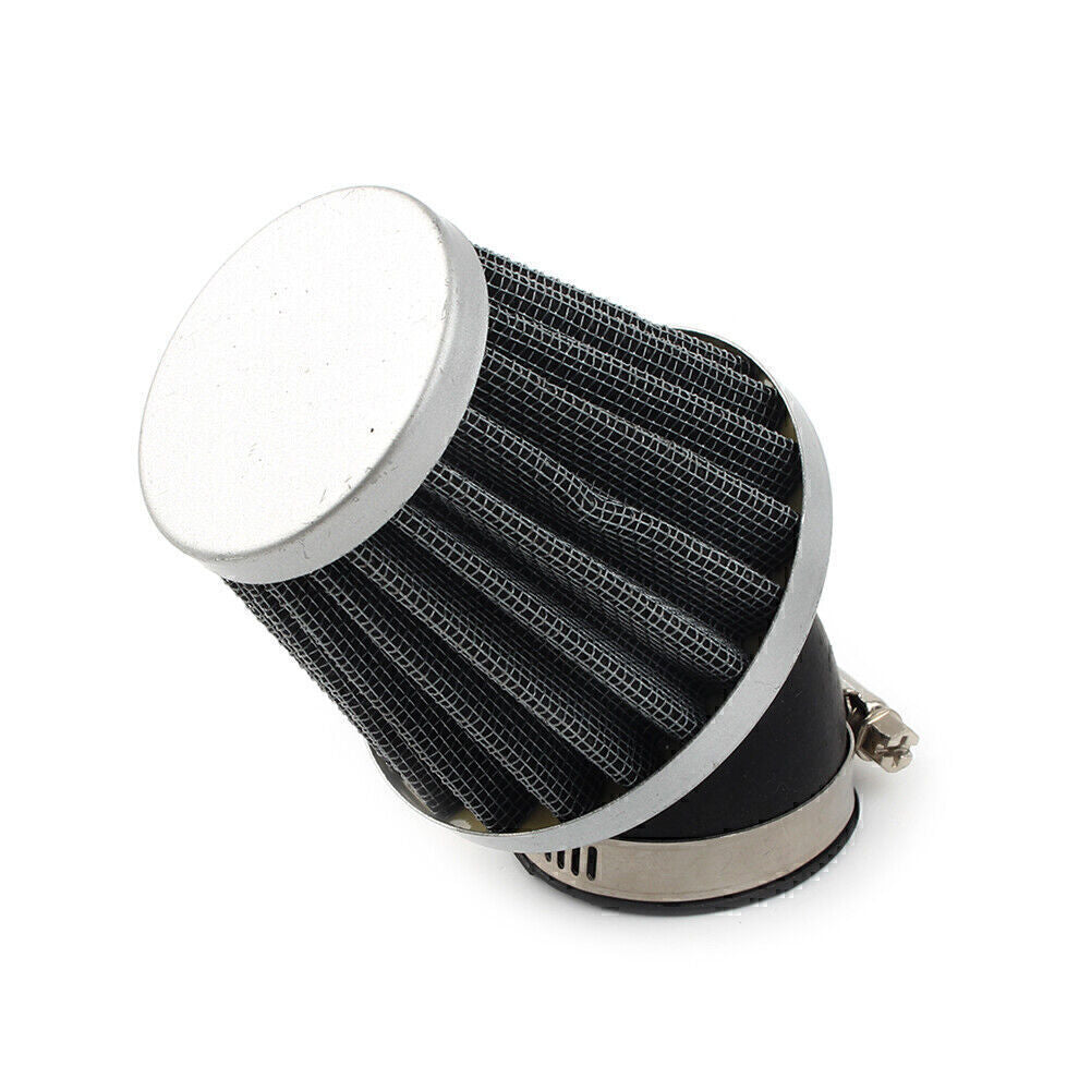 Fit Dirt Pit Bike ATV Quad Motorcycle GY6 Moped 42mm Air Cleaner Intake Filter Q