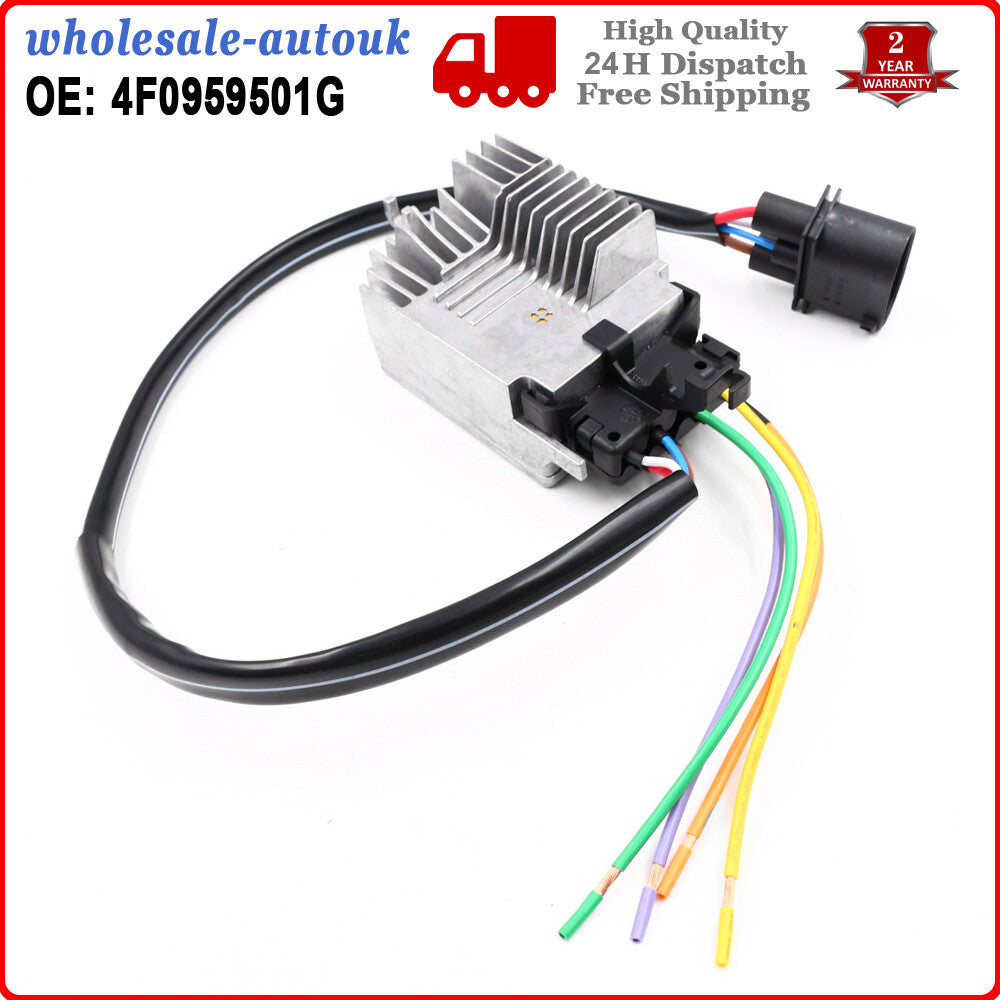 for AUDI for A6 (C6) 2004-2011 RADIATOR COOLING FAN CONTROL UNIT MODULE 4F0959501G Q