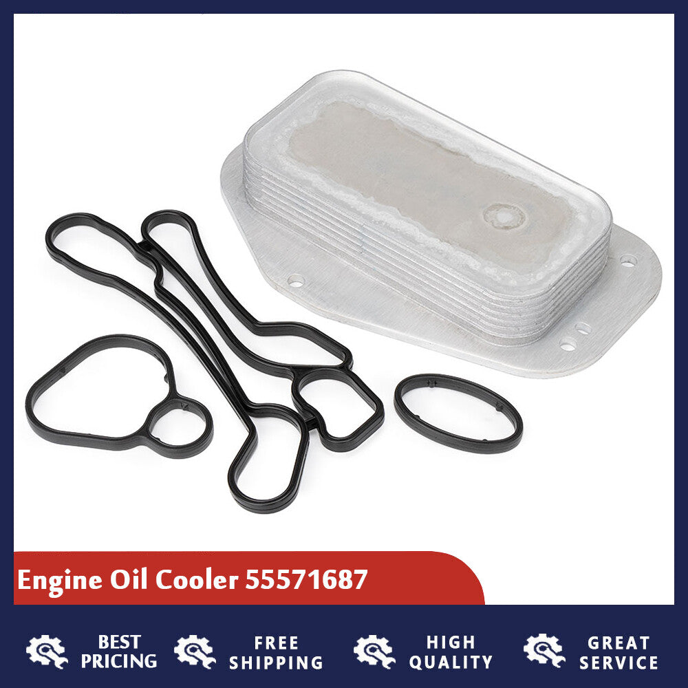 One engine oil cooler for 2009-2015 for Chevrolet Aveo Aveo5 for Cruze 55355603