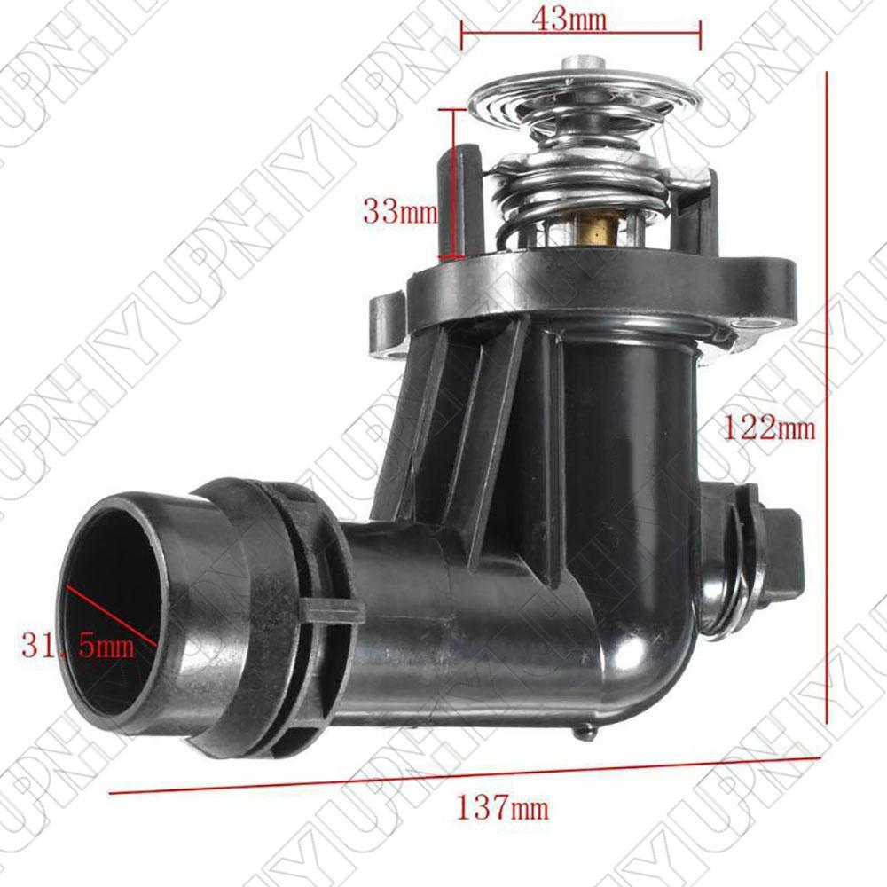1× Coolant Thermostat for BMW 3 Series E46 5 Series E60 11531436042, 11531437085 Q