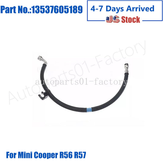 13537605189 Fuel Hose w/ Clip Inlet Fit for MINI Cooper R55 R56 R57 R58 R59