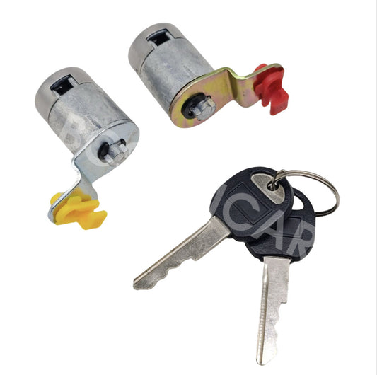 Front Pair Door Lock Cylinder Set 89056724 Fit for Chevrolet Blazer 1992-1994