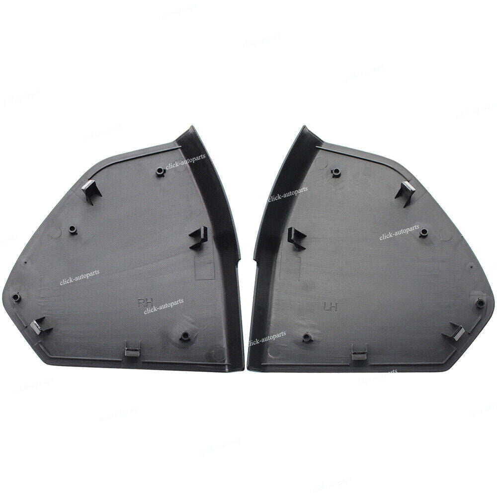 Pair Front LHRH for Mercedes for Benz W211 E-Class 03-09 Black Door Upper CapTrim Q