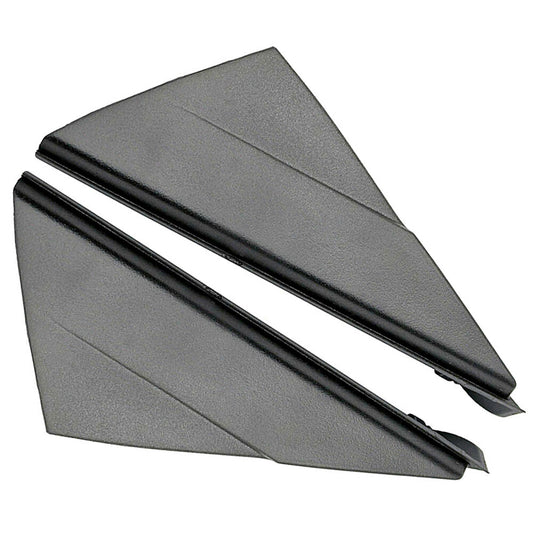 Front Fender Corner Trim Molding (Left  Right) Fit 2016-21 for Hyundai for Tucson Black