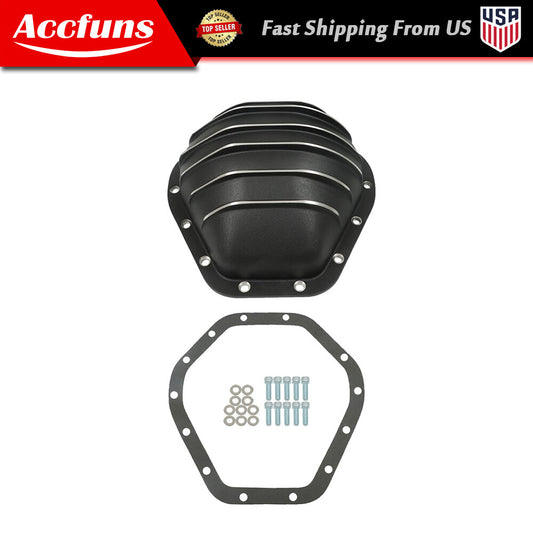 Suitable for GMC rear aluminum differential cover with washers and bolts, 14 Bolt 10.5 inch. n