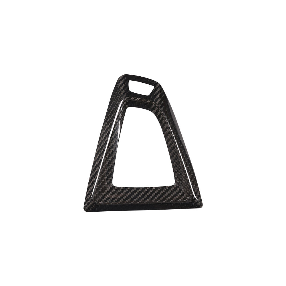 ABS Gear Shift Knob Panel Cover Carbon Fiber Black Fits for BMW M2 M3 M4 M5 X5M Q