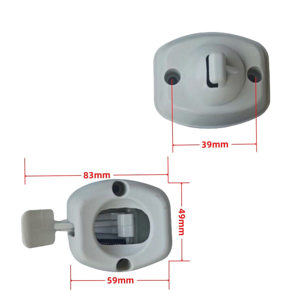 Door Holder Door Stop Door Stop for Caravan Motorhome RV Caravan White DE Q