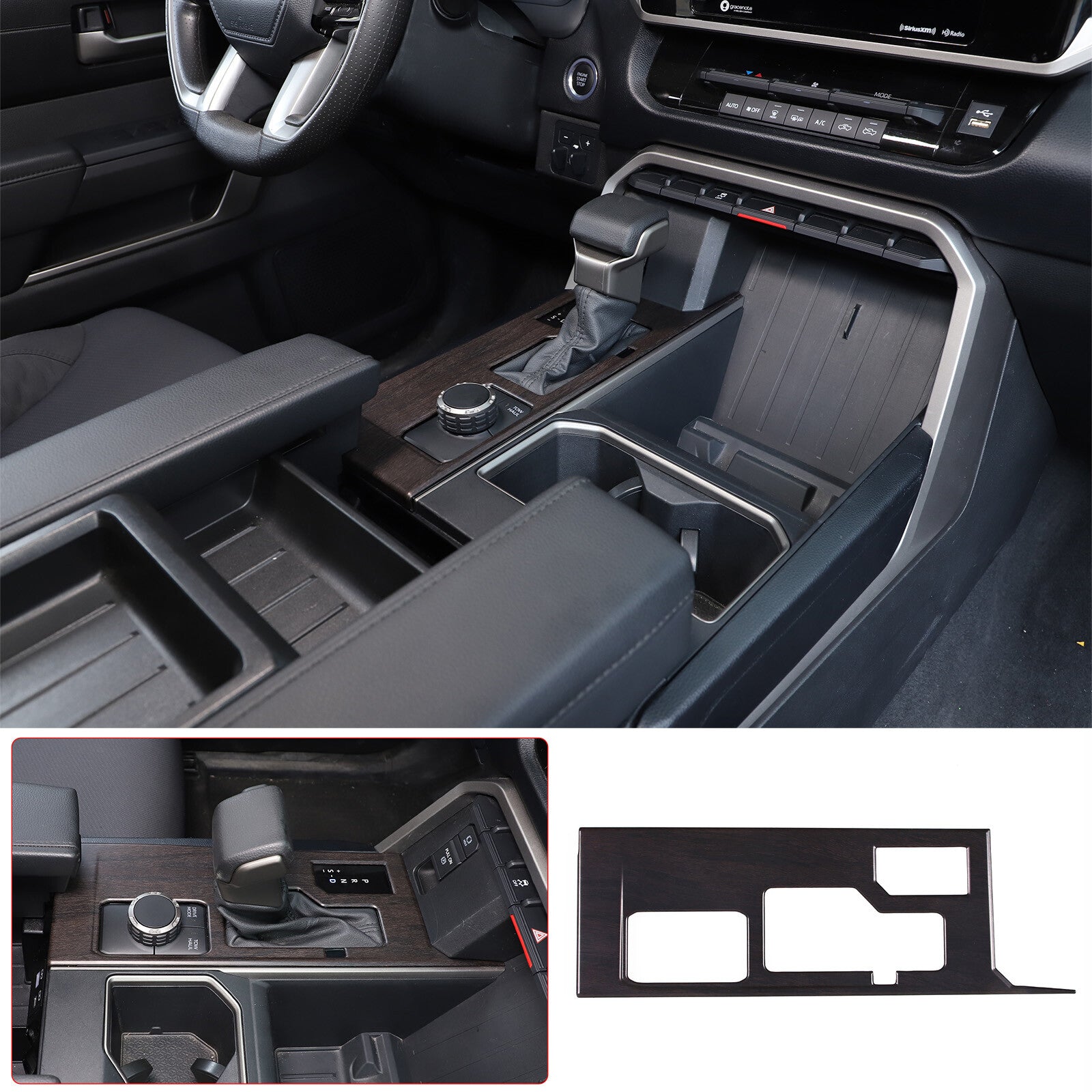 For 2010-2016 for Cadillac SRX SUV Chrome Outdoor Door Bowl Cover Trim 4PCS- v