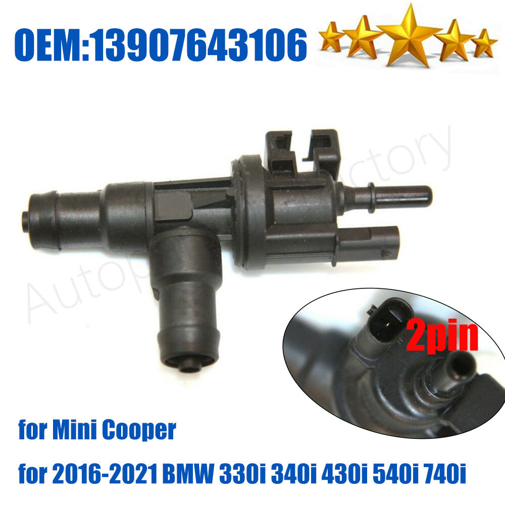 Fuel Tank Vent Valve for BMW 2016-2020 230i 320i 330i 330e 430i 530i 13907643106
