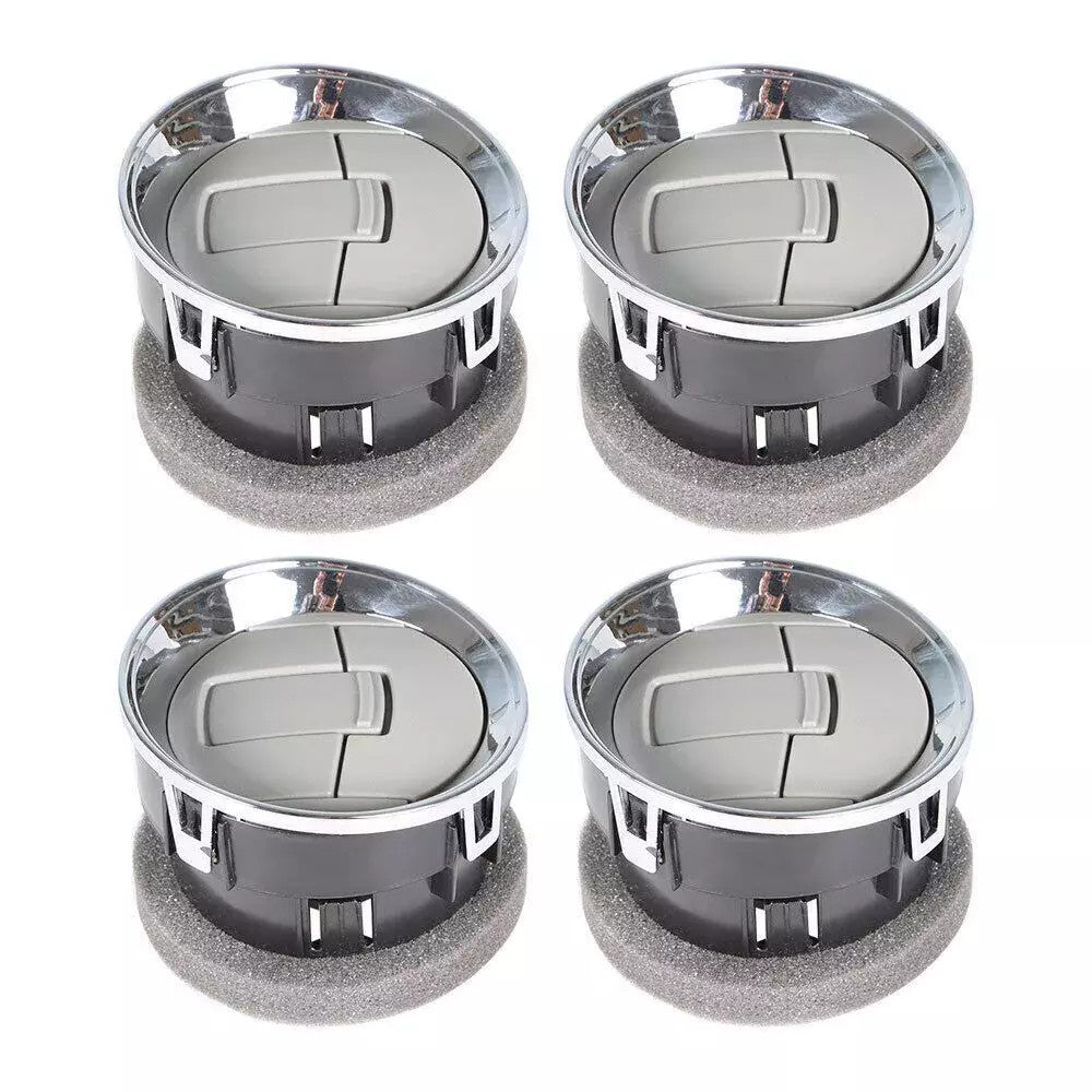 4PCS Air Vent Louvre AC Heater Interior 9L3Z-19893-CA for Ford F150 2009-2014