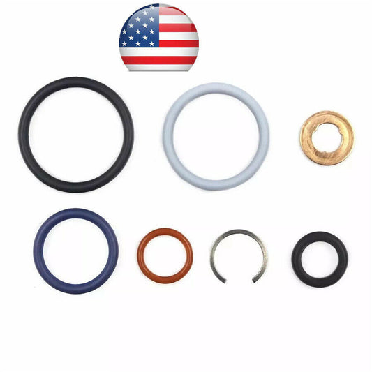 Car Fuel Injector Oring Set  Top Seal Kit For 2003-2010 for Ford 6.0L Diesel Engine Q