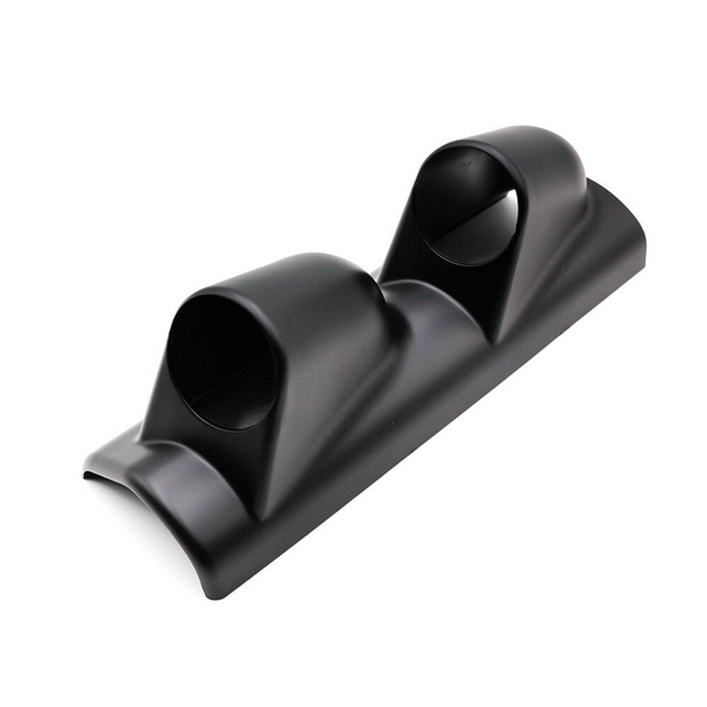 2 52mm Universal Left Driver Black A Pillar Pod 2 Hole Gauge Holder Pod Q