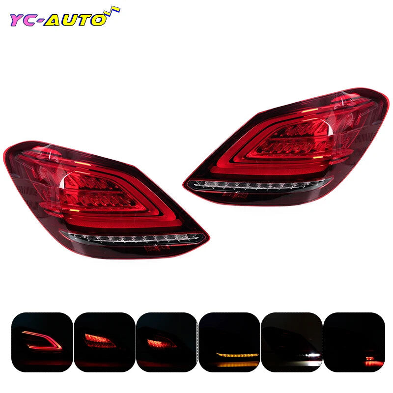 Left LED Tail Light Brake Lamp for Mercedes Benz C-Class W205 C180 C200 2019-20