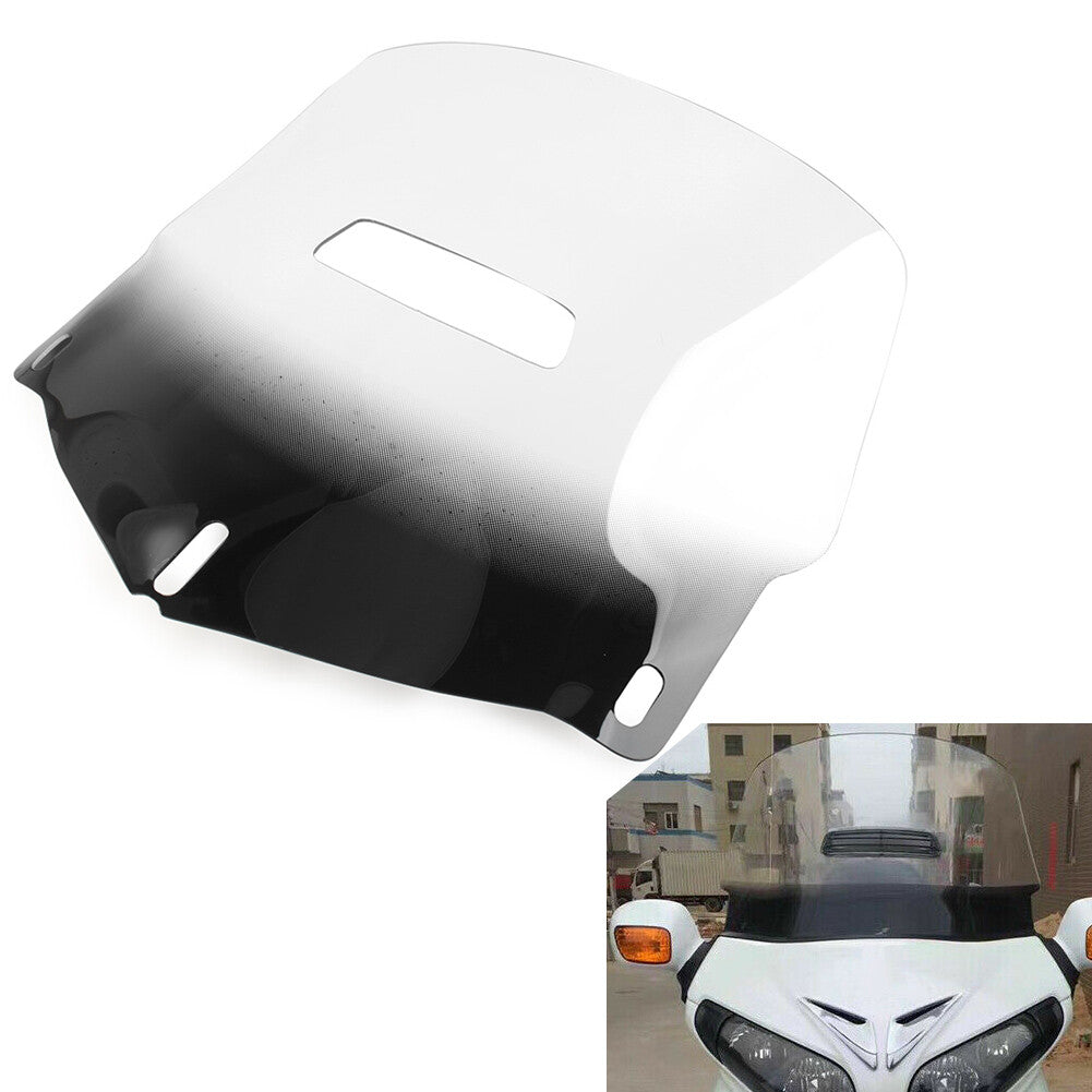 Windshield Screen Protector for Honda Goldwing GL1800 2001-2017 Clear and Black